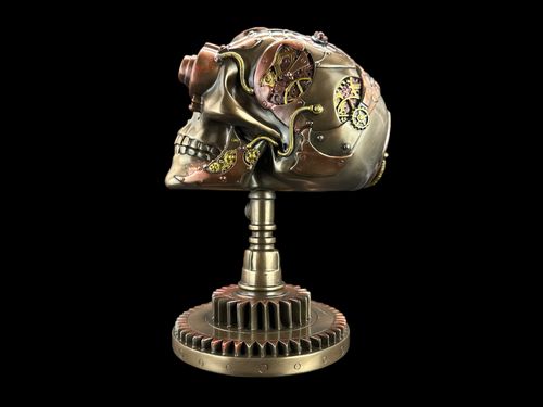 Czaszka na podstawce Steampunk VERONESE WU76570V4 na Arena.pl