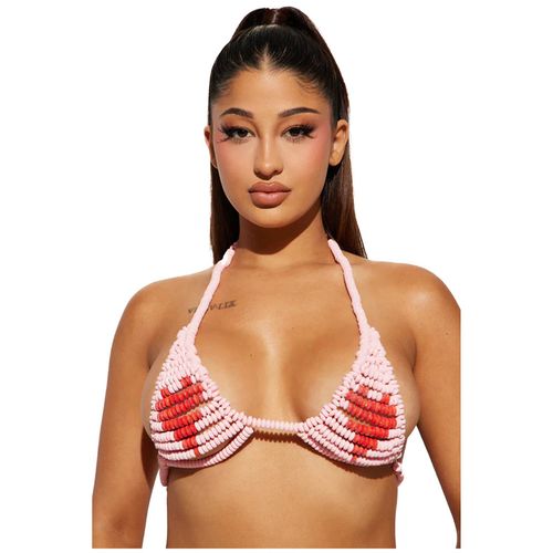 Zestaw Cukierkowej Bielizny Stringi I Biustonosz Z Sercem G-String And Bra na Arena.pl