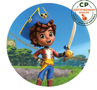 Opłatek na tort Santiago