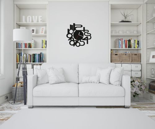 ZEGAR ŚCIENNY CYFRY 58cm XXL 142.11 na Arena.pl