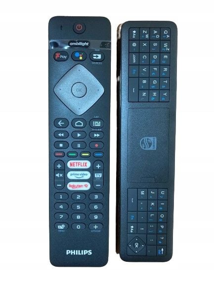 PILOT PHILIPS QWERTY VOICE SMART AMBILIGHT ORYGINALNY serie PUS 2019-2023 zdjęcie 1