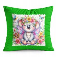 PODUSZKA ZIELONA PREZENT - ZWIERZĘTA MIŚ KOALA