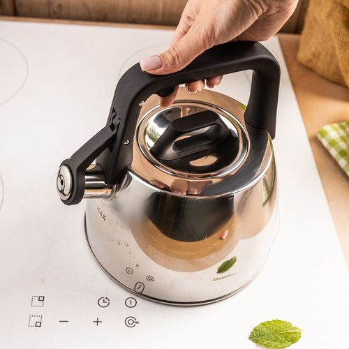 czajnik stalowy z gwizdkiem 2,5l klausberg kb-7914 na Arena.pl