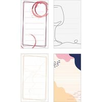 Etykiety samoprzylepne do butelek na wino MIX 65/115 mm - 20 szt.