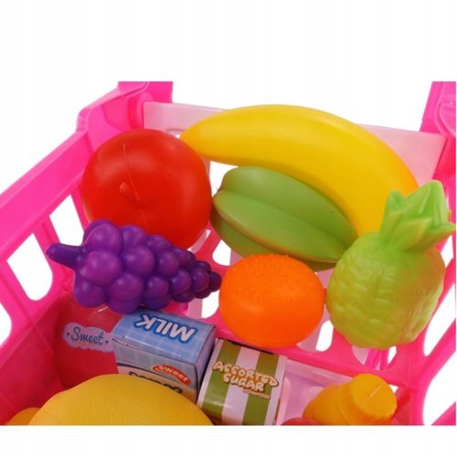 Duży wózek koszyk na zakupy akcesoria 28 el. 09R na Arena.pl