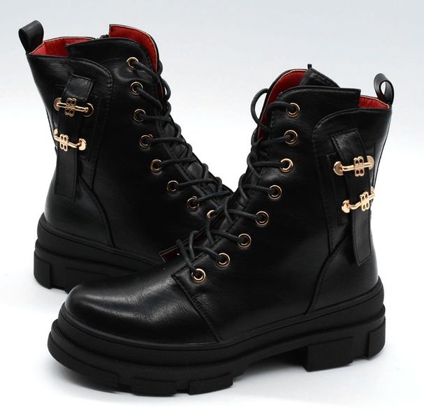 Czarne Workery Damskie RMR2183-26 39 zdjęcie 11