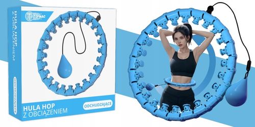 HULA HOP ODCHUDZAJĄCE Z OBCIĄŻENIEM I WYPUSTKAMI SMART Z OBCIĄŻNIKIEM HOOP na Arena.pl