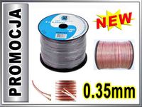 KAB0363 Kabel glosnikowy CCA 2x0.35mm CABLETECH 1