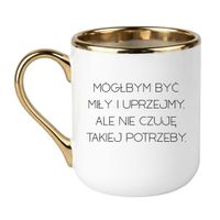 Elegant Biało-Złoty 330 ml