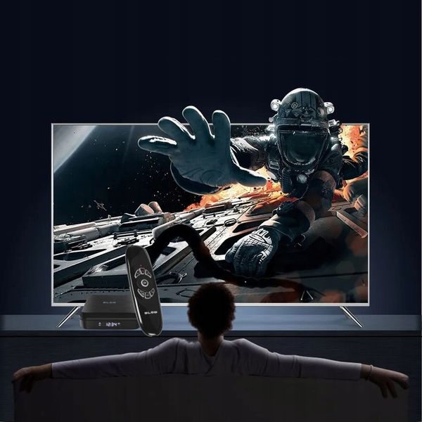 SMART BOX TV ANDROID BLUETOOTH 4K WIFI ODTWARZACZ HDMI USB PILOT zdjęcie 6