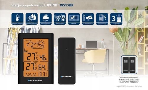 STACJA POGODOWA WS15BK BLAUPUNKT na Arena.pl