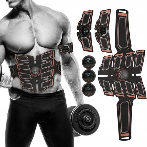 ELEKTROSTYMULATOR STYMULATOR MIĘŚNI BRZUCHA EMS na Arena.pl