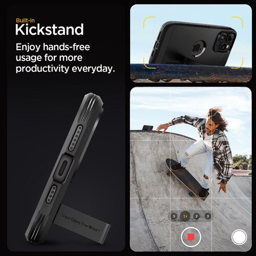 spigen tough armor mag magsafe iphone 15 pro max black na Arena.pl