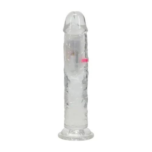 realrock led wibrujący model prosty 18 cm transparentny na Arena.pl