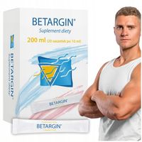 BETARGIN SUPLEMENT DIETY 20 SASZETEK PO 10ML ARGININA BETAINA METABOLIZM