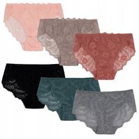 6x MAJTKI DAMSKIE FIGI KORONKOWE r.XXL