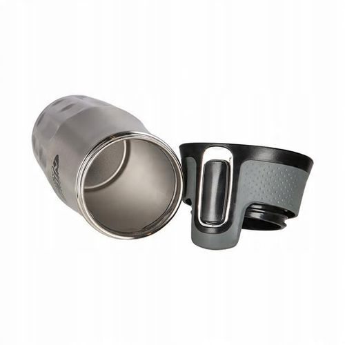 Turystyczny KUBEK TERMICZNY na wyjazdy 420ml silve na Arena.pl