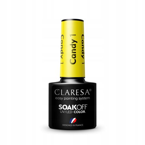 Claresa Lakier Hybrydowy Candy 1 5G na Arena.pl
