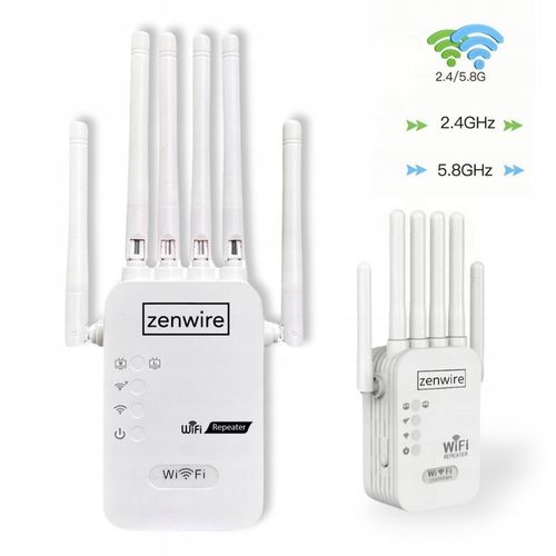 Wzmacniacz Sygnału Repeater WiFi 5 Zewnętrzny Repeater Access Point 1200 mb na Arena.pl