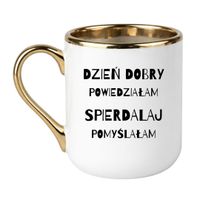 Elegant Biało-Złoty 330 ml