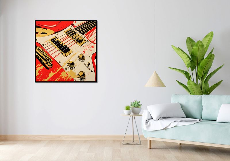 Plakat 90x90cm Przed Graniem zdjęcie 4