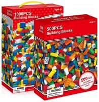 Zestaw Klocki konstrukcyjne 1500 elementów do budowania Kreatywne budowanie
