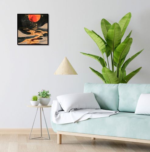 Plakat 40x40cm Planetarny Taniec na Arena.pl