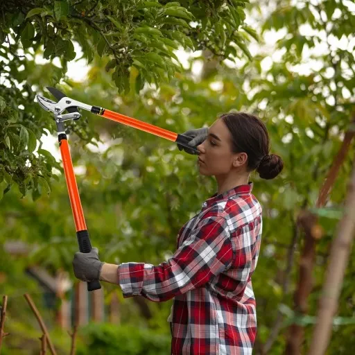 SEKATOR DO GAŁĘZI SEKATOR TELESKOPOWY OGRODOWY PRZEGUBOWY KOWADEŁKOWY 95 CM zdjęcie 4