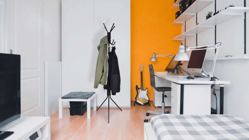 Wieszak stojący Pablo czarny zdjęcie 6