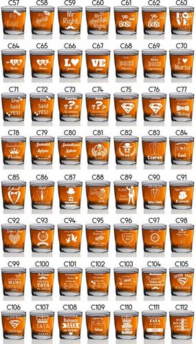 KARAFKA DO WHISKY Z GRAWEREM 6 SZKLANEK URODZINY ŚLUB ROCZNICA ŚWIADEK na Arena.pl