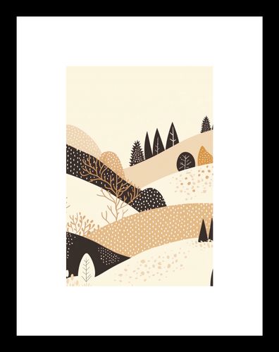 Plakat 20x30cm Jesień w Wzgórzach na Arena.pl