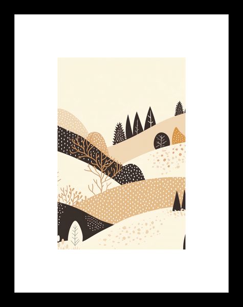 Plakat 20x30cm Jesień w Wzgórzach zdjęcie 3
