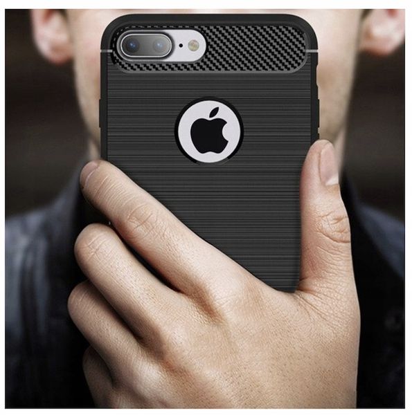 Spacecase Carbon Iphone 7/8 Plus Czarny zdjęcie 4