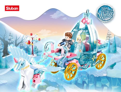 KLOCKI SLUBAN GD Kareta Elzy Kraina Lodu kompatybilne z LEGO na Arena.pl