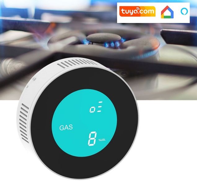 CZUJNIK DETEKTOR SENSOR GAZU WIFI TUYA SMART Idomtuya zdjęcie 3