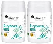 Aliness D-ryboza Keto cukier 400g Proszek Obniża poziom glukozy we krwi