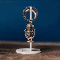 brelok mikrofon z kolekcji colibra x pan lektor (ap24/pan/01)