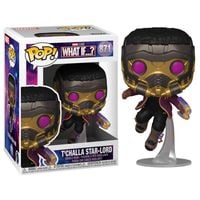 funko pop! what if  t'challa star lord figurka 871 figurka