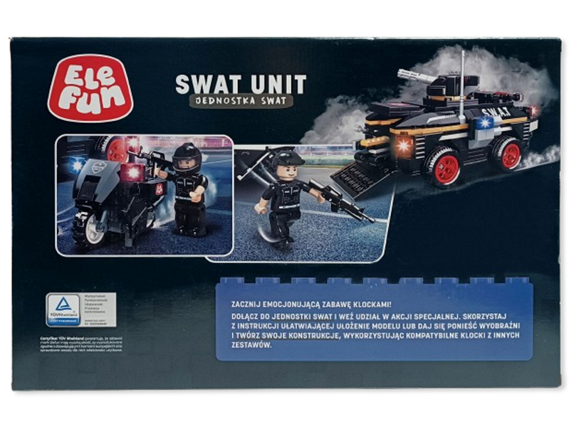 Klocki Elefun SWAT Unit - Jednostka SWAT C5002 zdjęcie 4