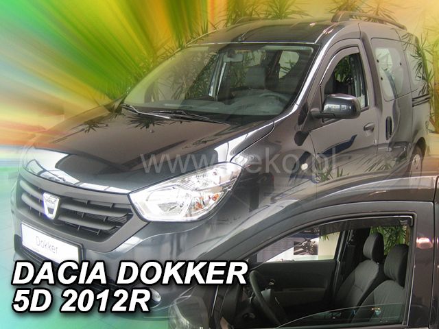 Owiewki Dacia DOKKER 4d. 2012-2021r. PRZODY zdjęcie 2