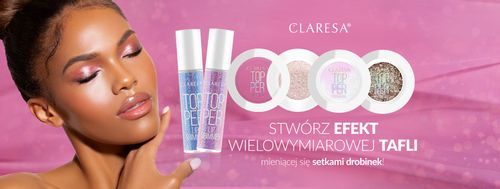 Claresa Błyszczyk Topper Lip Shimmer na Arena.pl
