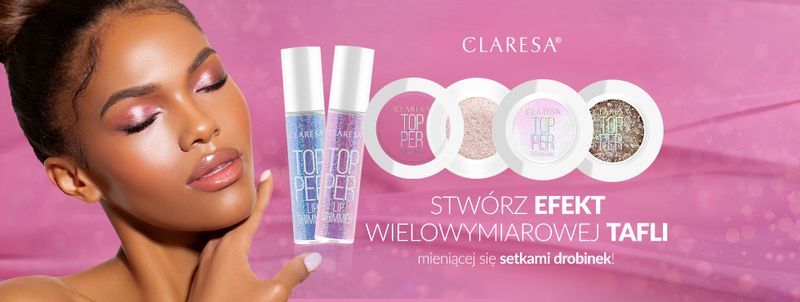 Claresa Błyszczyk Topper Lip Shimmer zdjęcie 8