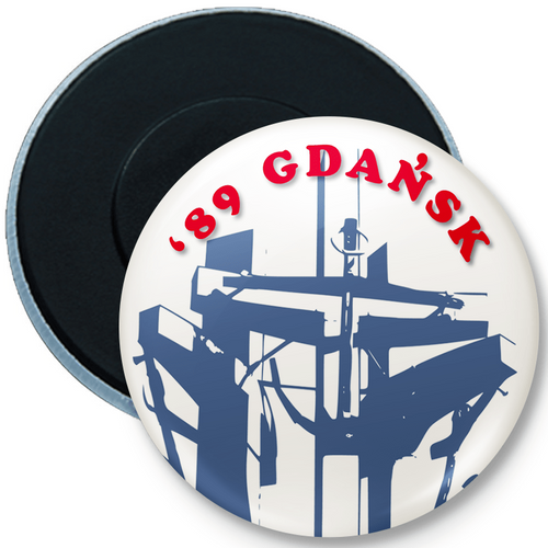 Button magnes na lodówkę '89 Gdańsk na Arena.pl