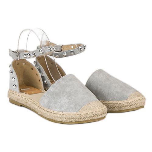 Szare espadryle r.39 na Arena.pl