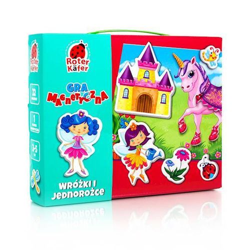 Gra Magnetyczna Edukacyjna Wróżki I Jednorożce Roter Kafer Dla Dzieci na Arena.pl