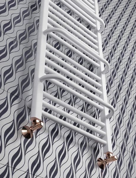 GRZEJNIK ŁAZIENKOWY POWER 1580x450 BIAŁY MAT STR zdjęcie 4