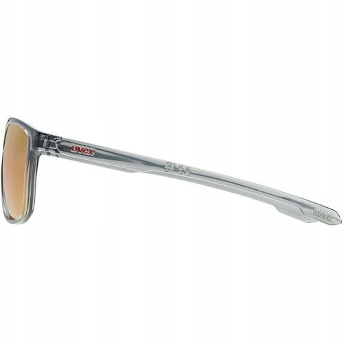 Okulary rowerowe Uvex LGL 52 smoke transparent SZYBA mirror red + ETUI na Arena.pl