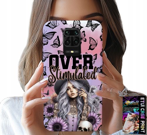 ETUI DO XIAOMI NOTE 9 PRO / 9S - OVER STIMULATED, NASTOLETNIE WZORY, CASE na Arena.pl