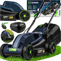 KOSIARKA ELEKTRYCZNA DO TRAWY Z REGULACJĄ LEKKA MOCNA DUŻY KOSZ WUBER
