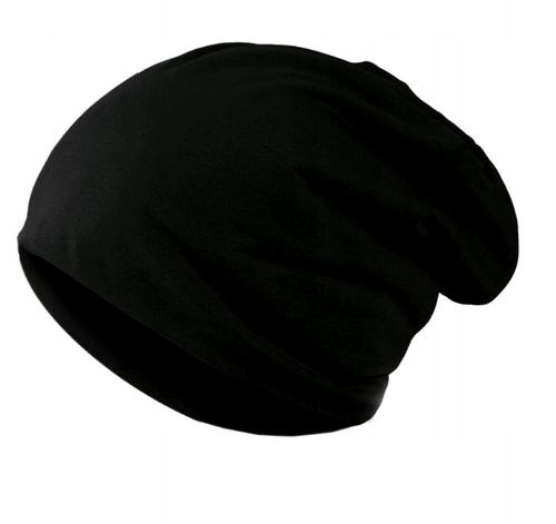 Ciepła Czapka Oversize Smerfetka Beanie Hipster na Arena.pl